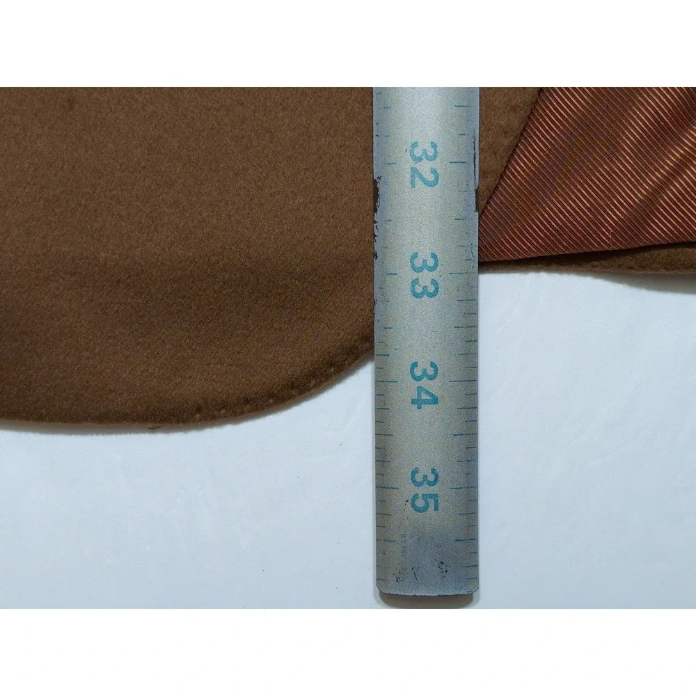 AUKE Winter Park Piacenza Alashan Pure Cashmere Blazer Sport Coat 44 Long Brown